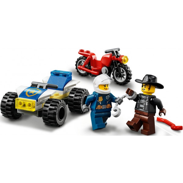 Фото - Конструктор LEGO City Погоня на полицейском вертолёте (60243)