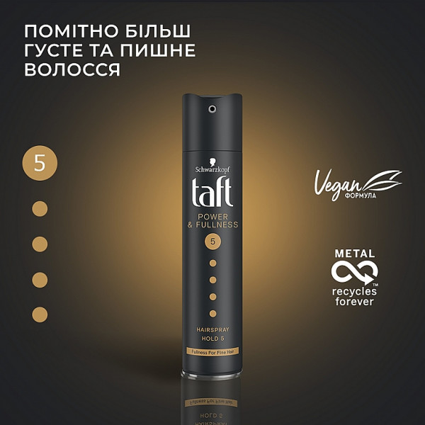 Фото - Лак для укладки волос Schwarzkopf Prof. Taft 250 Power (9000100653503)