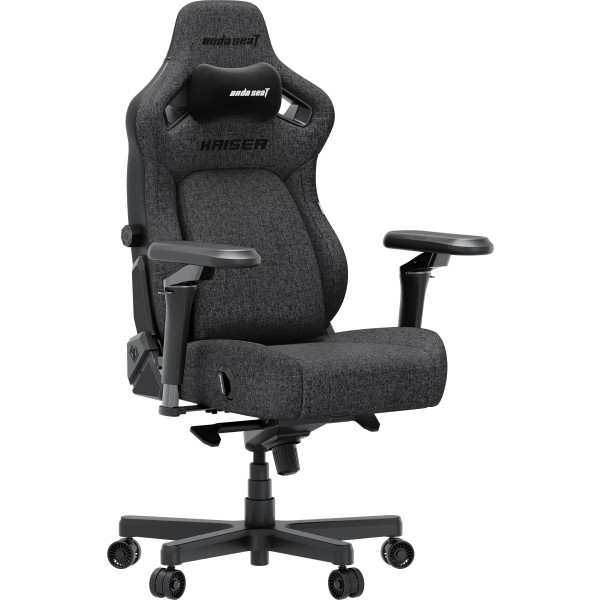 Фото - Кресло для геймеров Anda Seat Kaiser 4 V2 Size XL Dark Gray Fabric (AD12YDDC-XLL-20-GB-CF-03)