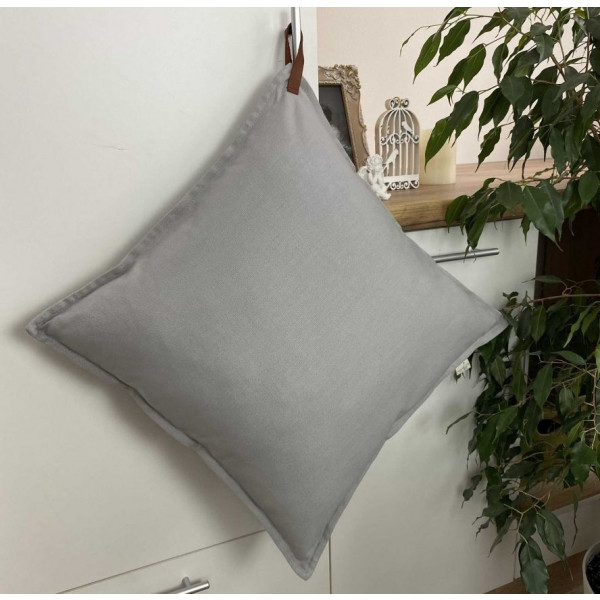 Фото - Наволочка Прованс декоративная Серая 45х45 (021381)