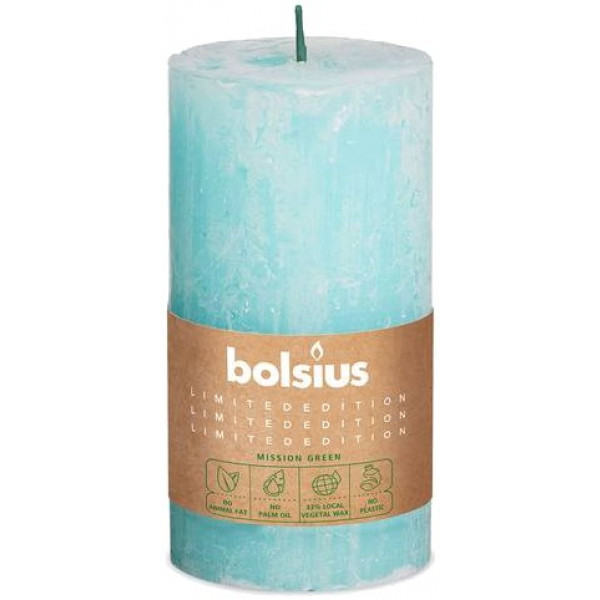 Фото - Свеча декоративная Bolsius Divine Earth Rustic 130/68 Небо