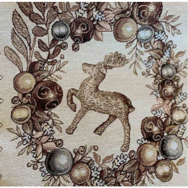 Фото - Скатерть прямоугольная Прованс 135х300 Золотые праздники (023426)