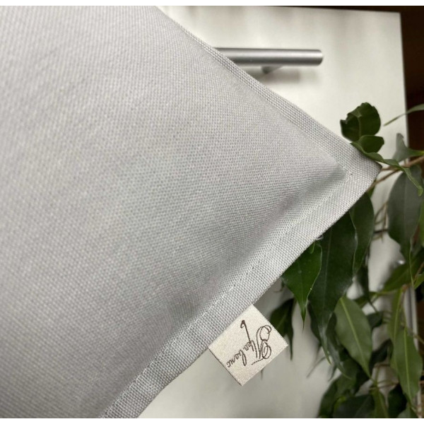 Фото - Наволочка Прованс декоративная Серая 45х45 (021381)