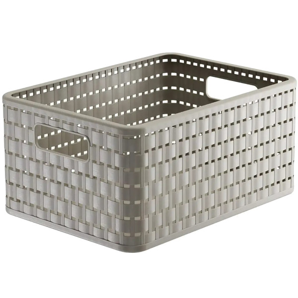 Фото - Короб для хранения Rotho А5 COUNTRY 11 л капучино (11169.2)