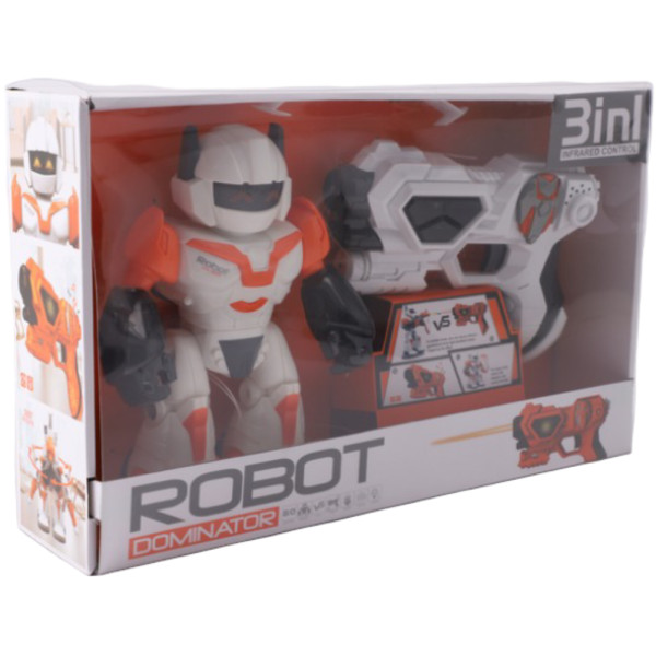 Фото - Интерактивный робот ROBOT с игровым пистолетом (73780)