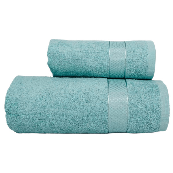 Фото - Полотенце банное Lelit Бирюзовый 400 гр 70/140 8017 (1198678)