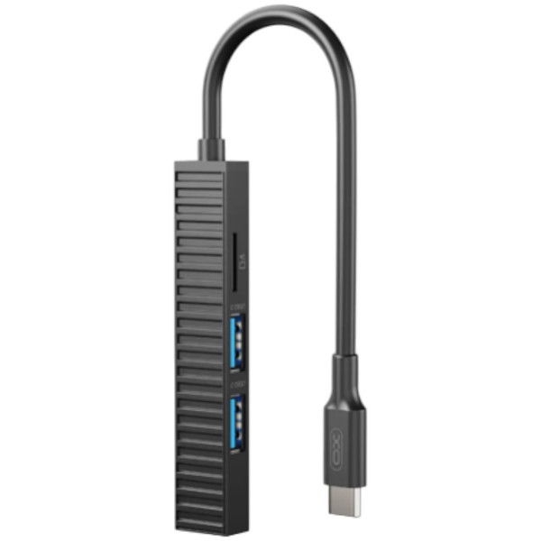 Фото - Хаб USB XO HUB014B.black Фото - Хаб USB XO HUB014B.black