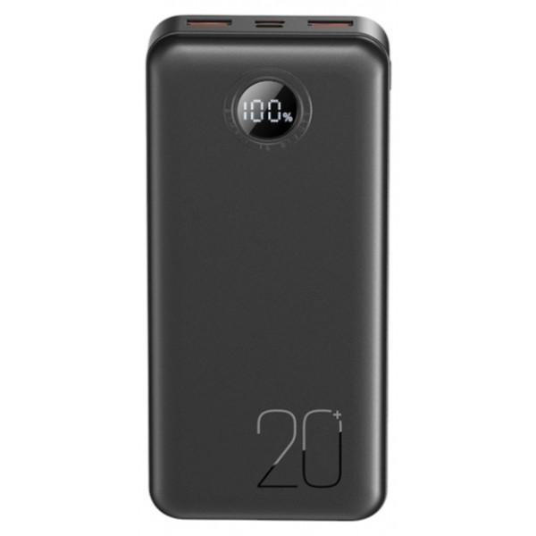 Фото - Батарея мобильная XO PR239 - 20000 mAh PD20W + QC22.5W Black (PR239_Black)