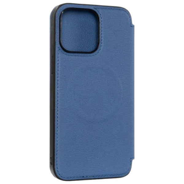 Фото - Чехол для смартфона Gelius Premier Book Case Magsafe for iPhone 15 Pro Sapphire Blue (98644) Фото - Чехол для смартфона Gelius Premier Book Case Magsafe for iPhone 15 Pro Sapphire Blue (98644)