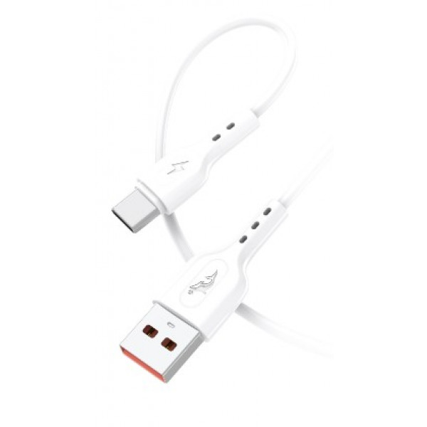 Фото - Кабель синхронизации данных SkyDolphin S66T USB - USB Type-C (M/M) 1m White (SDUSB-000649)