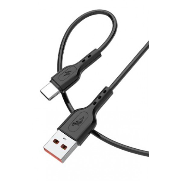 Фото - Кабель синхронизации данных SkyDolphin S66T USB - USB Type-C (M/M) 1m Black (SDUSB-000650)