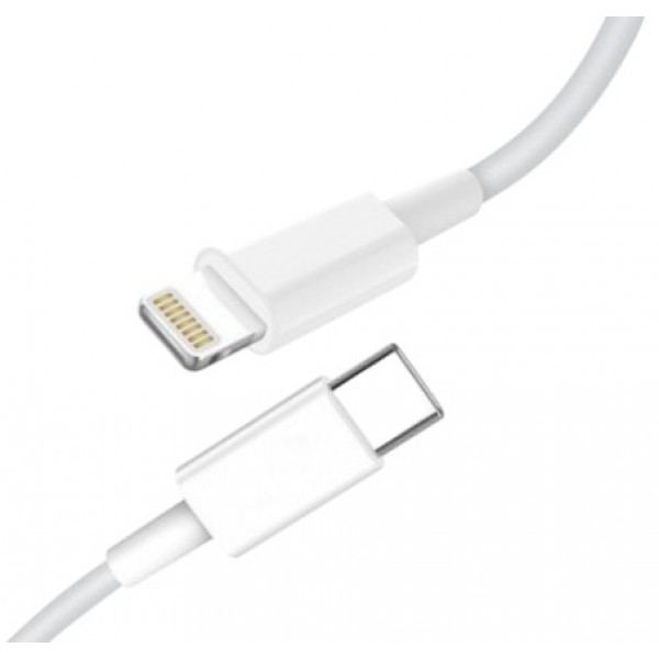 Фото - Кабель синхронизации данных SkyDolphin S12L Frost Line USB Type-C - Lightning (M/M) 1m White (SDUSB-000576)
