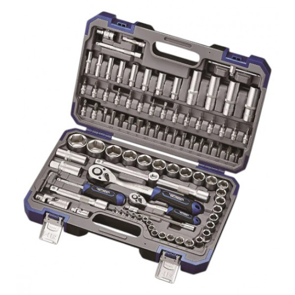 Фото - Набор инструментов Haisser 1/4" і 1/2" 94 ед. Black (70254)