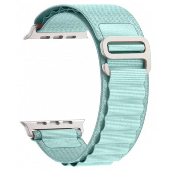 Фото - Ремешок для смарт-часов Armorstandart Alpina Band for Apple Watch 49/46/45/44/42 (Series 1-3) Light Blue (ARM81049)