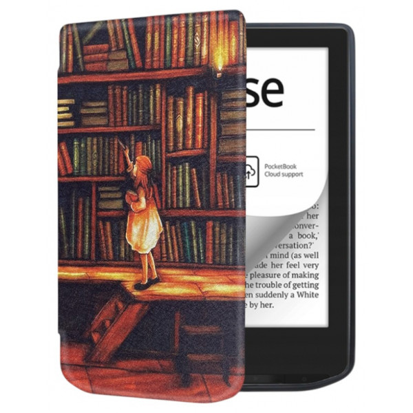 Фото - Чехол для электронной книги BeCover Smart Case for PocketBook 629 Verse / 634 Verse Pro 6'' Library Girl (710975) Фото - Чехол для электронной книги BeCover Smart Case for PocketBook 629 Verse / 634 Verse Pro 6'' Library Girl (710975)