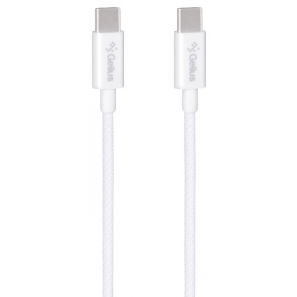 Фото - Кабель синхронизации данных Gelius iCable GP-UCN010 Type-C to Type-C 1,2 m White (99412)