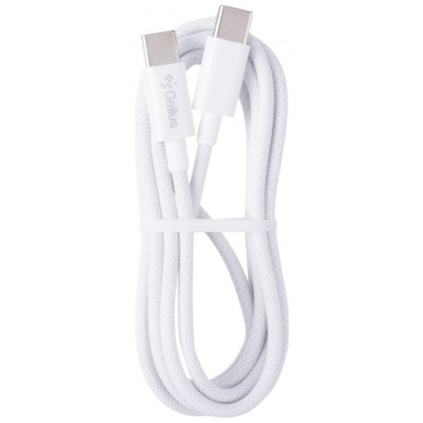 Фото - Кабель синхронизации данных Gelius iCable GP-UCN010 Type-C to Type-C 1,2 m White (99412)