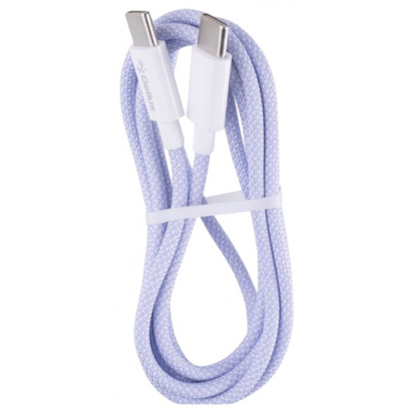 Фото - Кабель синхронизации данных Gelius iCable GP-UCN010 Type-C to Type-C 1,2 m Violet (99413)