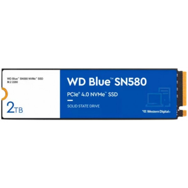 Фото - SSD-накопитель внутренний Western Digital Blue SN580 2Tb M.2 NVMe (WDS200T3B0E)