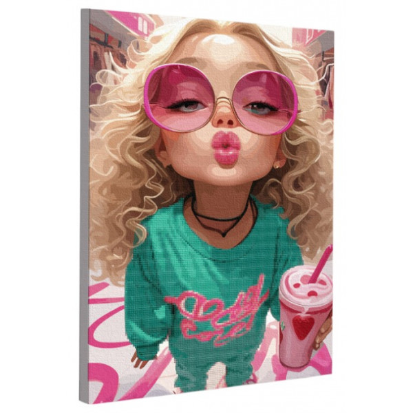 Фото - Картина по номерам Santi Нежный поцелуй 40х50 см (954979) Фото - Картина по номерам Santi Нежный поцелуй 40х50 см (954979)