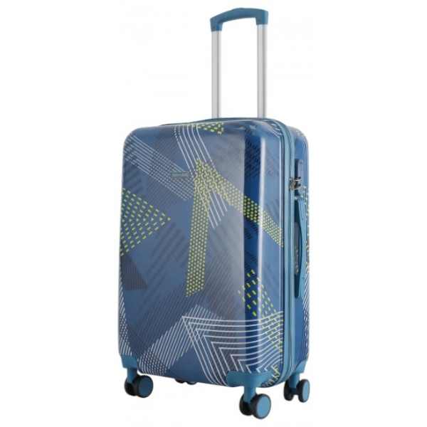 Фото - Чемодан Semi Line M Blue Pattern (T5652-2)