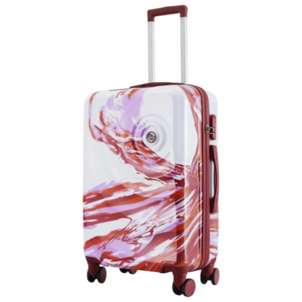 Фото - Чемодан Semi Line M White/Red Print (T5654-2)
