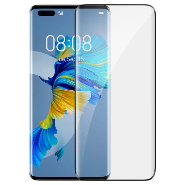 Фото - Защитное стекло для смартфона PowerPlant 3D for Huawei Mate 40 Pro+ (GL609574)