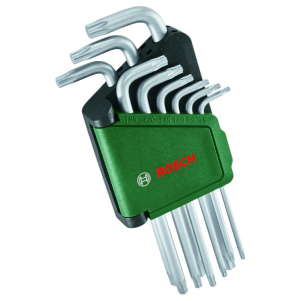 Фото - Набор шестигранных ключей Bosch 9 шт. (1.600.A02.Z9C) Фото - Набор шестигранных ключей Bosch 9 шт. (1.600.A02.Z9C)