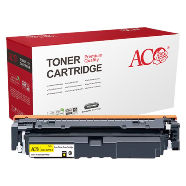 Фото - Картридж-тонер ACO для Canon i-SENSYS LBP673Cdw/MF752Cdw/MF754Cdw аналог 5091C002 Canon 069 Yellow (ACO-CRG-069NC Y)