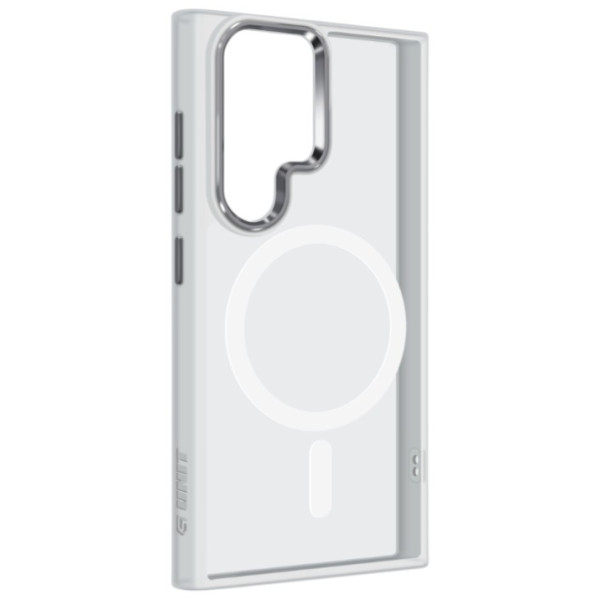 Фото - Чехол для смартфона Armorstandart Unit MagSafe for Samsung S25 Ultra Matte Clear Silver (ARM82266)