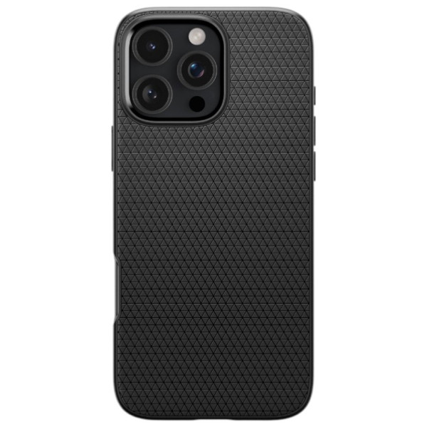 Фото - Чехол для смартфона Spigen iPhone 16 Pro, Liquid Air, Matte Black (ACS08117)