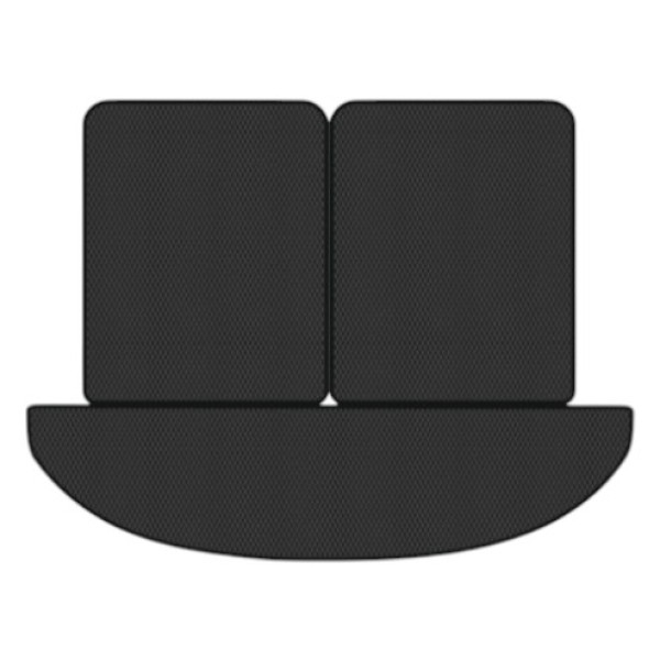 Фото - EVA коврик в багажник авто EVAtech для Santa FE (DM) 7 seats (5 clips) Hyundai 2012-2017 3 поколение SUV Korea (HY11914BE3RBB)