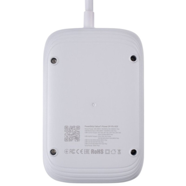Фото - Сетевой фильтр Gelius T-Power 3р 65W 2m GP-PS-003 White (99442)