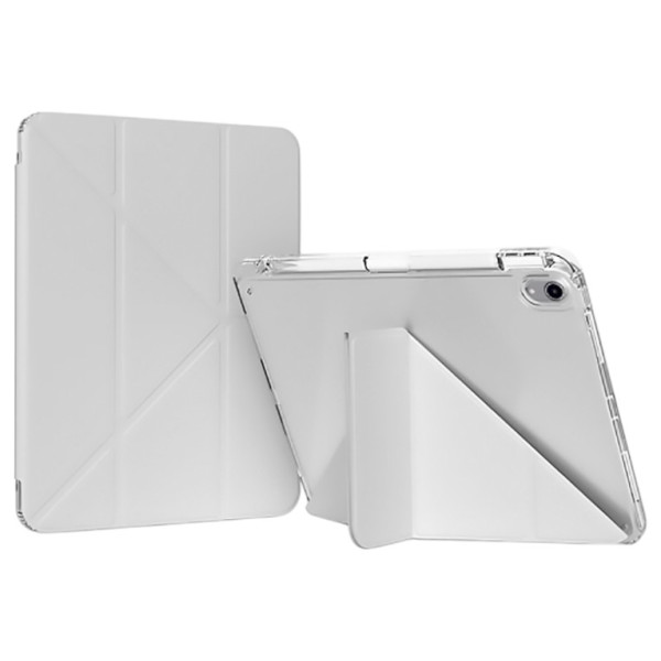 Фото - Чехол для планшета BeCover Ultra Slim Origami Transparent с креплением Apple iPad Mini 6 2021 Gray (712931)