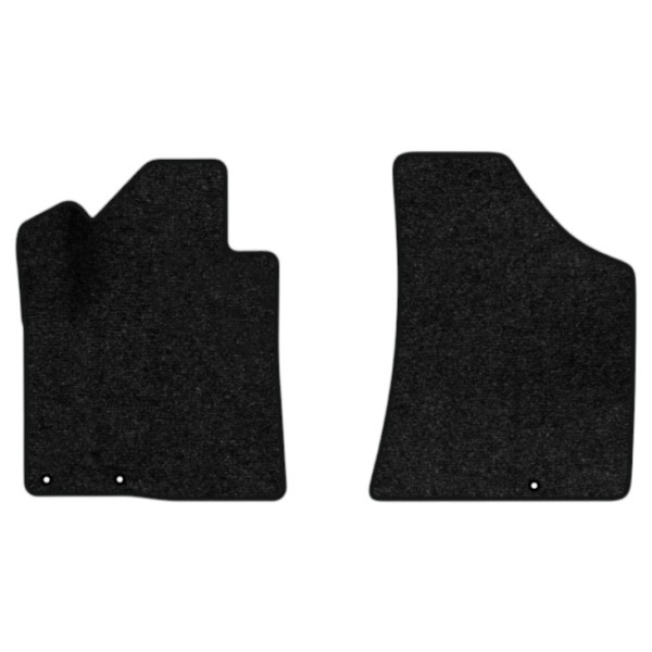 Фото - Коврики ворсовые в салон авто EVAtech Standard для Hyundai Santa FE (CM) Restyling (Hinged Gas Pedal) 7 seats (3 clips) 2010-2012 2 поколение SUV EU черный кант HY13314AE2KD3VEB