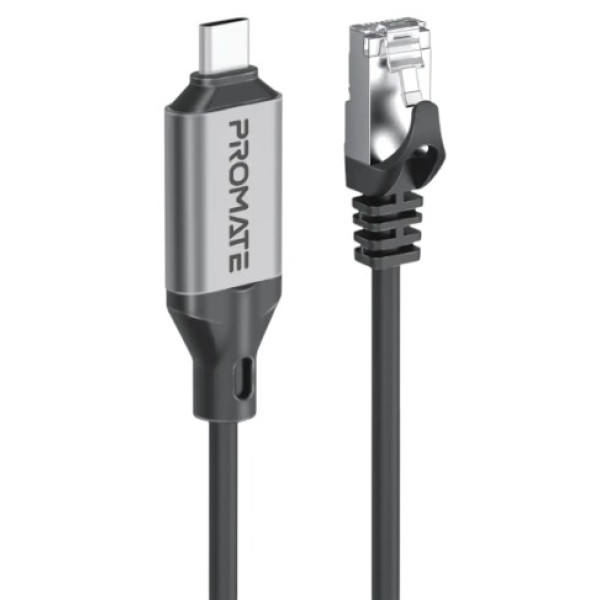 Фото - Переходник USB Type-C - RJ-45 Promate clink-rj45 Фото - Переходник USB Type-C - RJ-45 Promate clink-rj45