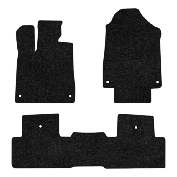 Фото - Коврики ворсовые в салон авто EVAtech Standard для Acura MDX (YD4) 2020 4 поколение SUV USA черный кант AA42883ZV3TL6VEB