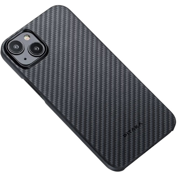 Фото - Чехол для смартфона Pitaka MagEZ Case 4 Twill 1500D Black/Grey for iPhone 15 Plus (KI1501M)
