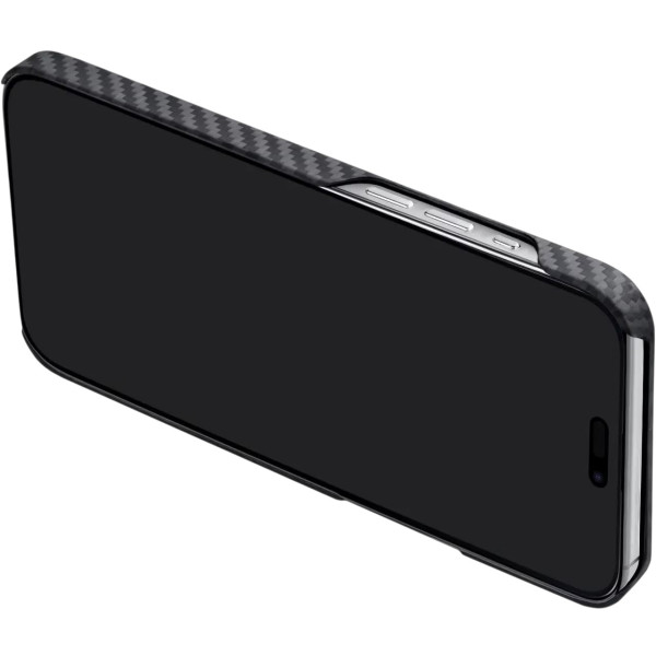 Фото - Чехол для смартфона Pitaka MagEZ Case 4 Twill 1500D Black/Grey for iPhone 15 Plus (KI1501M)