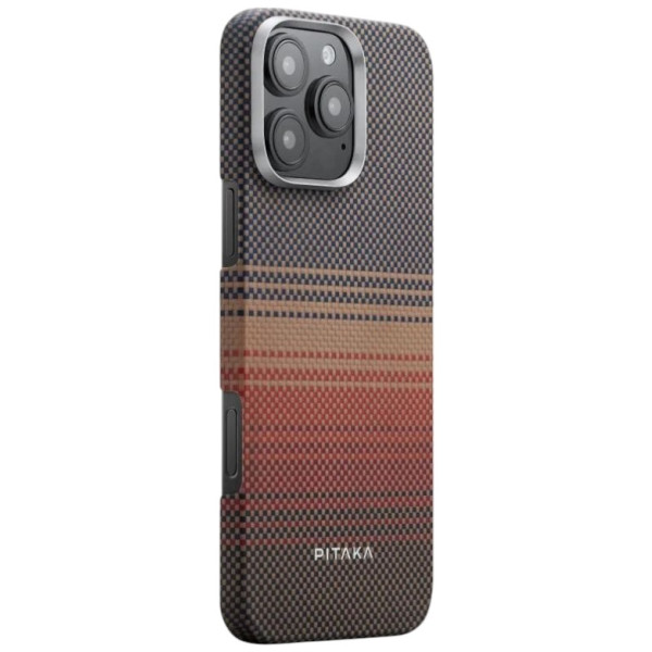 Фото - Чехол для смартфона Pitaka Tactile Woven Sunset for iPhone 16 Pro (KI1601SU)