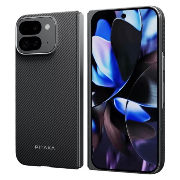 Фото - Чехол для смартфона Pitaka Ultra-Slim Case Classic Twill 600D Black/Grey for Google Pixel 9 Pro Fold (GFB2403)