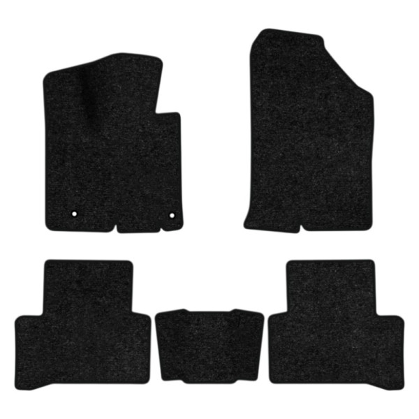 Фото - Коврики ворсовые в салон авто EVAtech Standard для Hyundai Tucson (NX4) (Short base) 2021 4 поколение SUV EU черный кант HY14415CE5KH2VEB