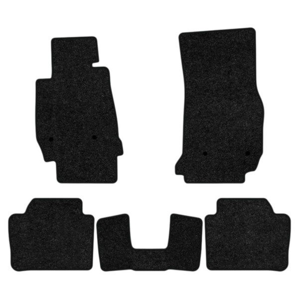 Фото - Коврики ворсовые в салон авто EVAtech Standard для BMW 3 Series (F30) ActiveHybrid 2012-2019 6 поколение Sedan USA черный кант BM14012CB5BW4VEB
