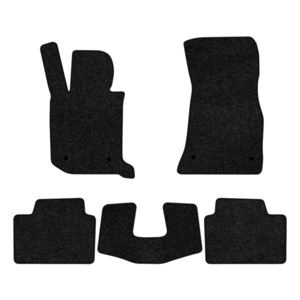 Фото - Коврики ворсовые в салон авто EVAtech Standard для BMW 3 Series (G20) 2018 7 поколение Sedan EU черный кант BM51760C5BW4VEB