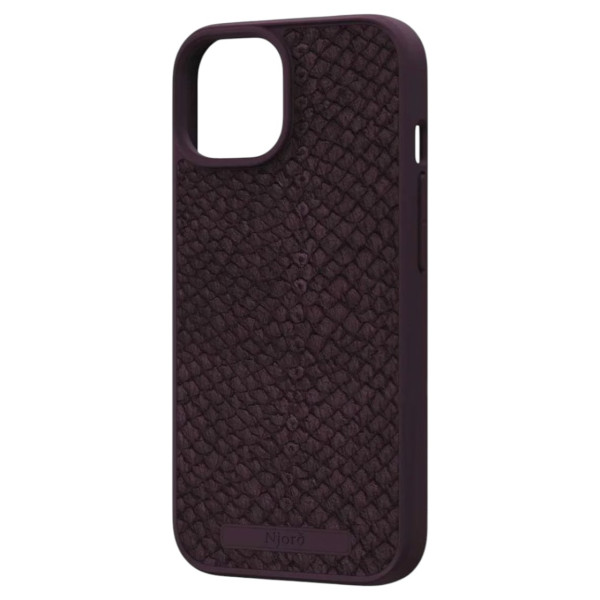 Фото - Чехол для смартфона Njord Salmon Leather MagSafe Case Rust for iPhone 15 Plus (NA52SL03)