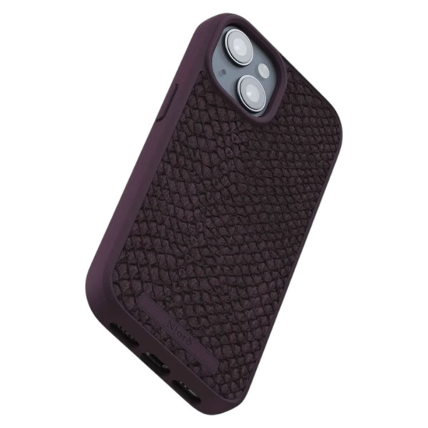 Фото - Чехол для смартфона Njord Salmon Leather MagSafe Case Rust for iPhone 15 Plus (NA52SL03)