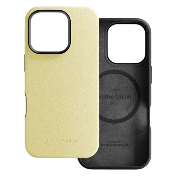 Фото - Чехол для смартфона Native Union Active Case Lemon for iPhone 16 Pro (ACTCSE-LMO-NP24P)