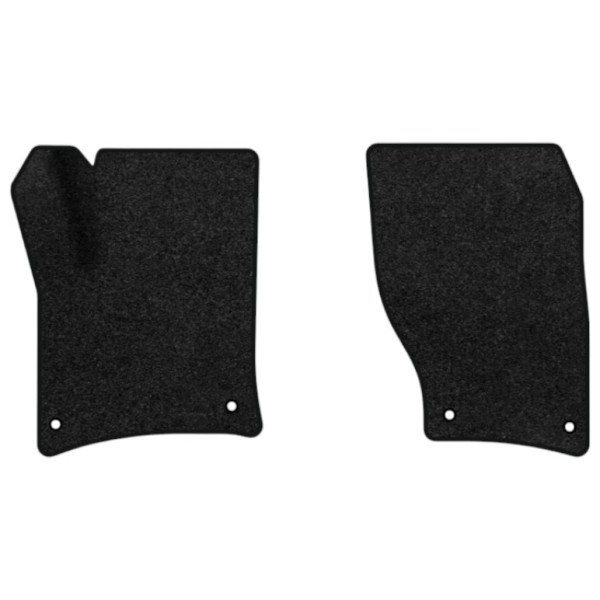 Фото - Коврики ворсовые в салон авто EVAtech Premium для Volkswagen Touareg (7P) (2-zone climate control) 2010-2014 2 поколение SUV EU черный кант (VW32527AD2TL4VPB)