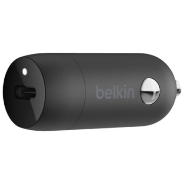 Фото - Автомобильное зарядное устройство Belkin 30Вт USB-C PD PPS кабель USB-C > USB-C 1m Black (CCA004BT1MBK-B6)