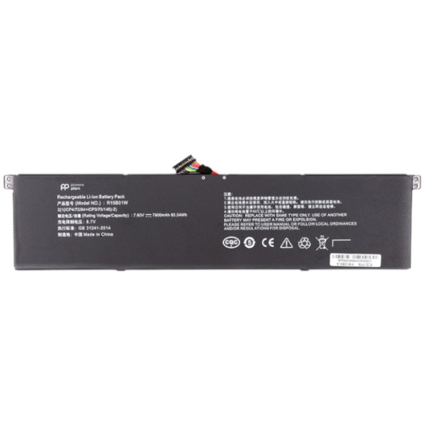 Фото - Аккумулятор для ноутбука PowerPlant XIAOMI Pro 15.6 Inch (R15B01W) 7.6V 7900mAh (NB530045) Фото - Аккумулятор для ноутбука PowerPlant XIAOMI Pro 15.6 Inch (R15B01W) 7.6V 7900mAh (NB530045)